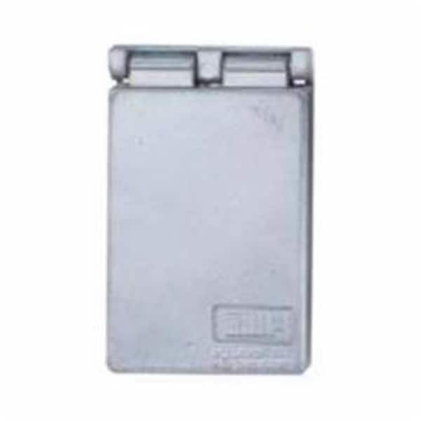 Teddico/Bwf Weatherproof Cover, Outlet Box Type, 1 Gang, Die-Cast Metal, GFCI Cover Type 1719285 - main